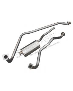 Wydech ze stali nierdzewnej Seria 1 88 2,25 Diesel - DA4540