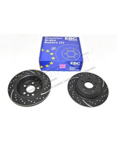 Tarcze hamulcowe tył RR Evoque - DA4554