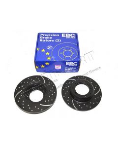 Tarcze hamulcowe tył EBC LR Defender od 1987 - DA4855