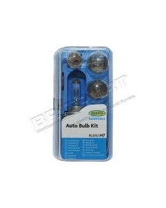 Zastaw H7 żarówek: ( światło główne, stop, kierunkowskaz, oświetlenie boczne i tylne oraz bezpieczniki 10A mini, 10A standard)  - DA5020