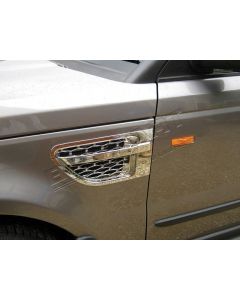 Nerki wloty powietrza błotnika RR Sport 05 - 09 chrome - DA5667