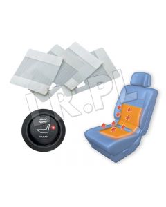 Mata grzejna foteli przód oparcie + Siedzisko komplet na dwa siedzenia Wymiary: Siedzisko: 400 x 280 mm Oparcie: 300 x 280 mm - DA5717