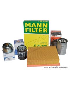 Zestaw filtrow premium - Discovery 3 / 4 2,7 diesel od 2007 - OEM - DA6041PG