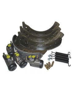 Zestaw naprawczy szczek hamulcowych przód (z cylinderkami) LR SIII 88 od 1980 / 109 4 cyl