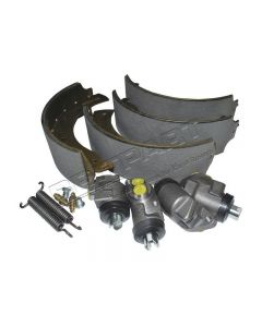 Zestaw naprawczy szczek hamulcowych przód (z cylinderkami) - LR SIII 109 - DA6045