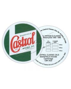 Naklejka / sticker Castrol na przednią szybę - DA6275