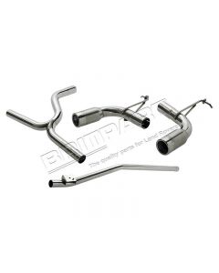 Rury końcowe wydechu ze stali nierdzewnej RR Evoque od 2012 - DA6817