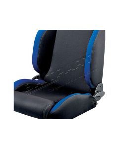 Fotel Sparco przód R100 kolor czarno - niebieski LR 90 / 110 / Defender Wymaga dodatkowych części montażowych informacje w opisie - DA7302