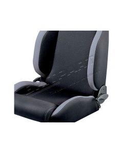 Fotel Sparco przód R100 kolor czarno - szary LR 90 / 110 / Defender Wymaga dodatkowych części montażowych informacje w opisie - DA7303