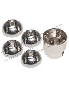 Zestaw nakrętek zabezpieczających gwint M6 - DA7330