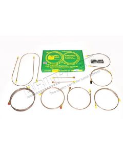 Kompletny zestaw przewodów hamulcowych Seria 3 SWB (88) podwójny do 1980 kierownica z prawej strony - DA7407