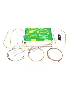 Kompletny zestaw przewodów hamulcowych Defender (90) SWB 1985 - 1991 RHD - DA7411