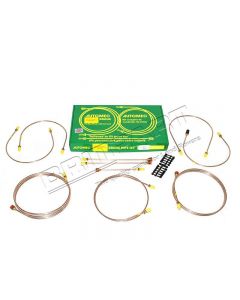 Kompletny zestaw przewodów hamulcowych Defender (110) 1988 - 91 RHD - DA7414