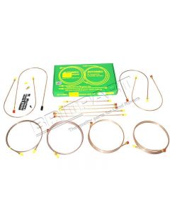 Kompletny zestaw przewodów hamulcowych RHD Discovery 1 200 TDi do 1992 - DA7415