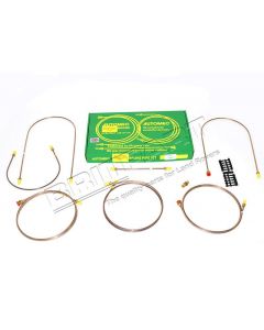 Kompletny zestaw przewodów hamulcowych Seria 2 SWB (88) 1958 - 69 suffix F LHD - DA7428