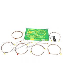 Kompletny zestaw przewodów hamulcowych Seria 3 SWB (88) LHD bez servo - DA7430