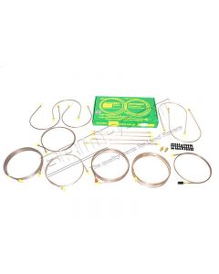 Kompletny zestaw przewodów hamulcowych Discovery 1 od 1994 300 TDi LHD z ABS - DA7433