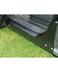 Progi aluminiowe zewnętrzne 6 mm (aluminium) - Discovery 3 / Discovery 4 - DA7534B