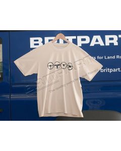 T-shirt steering wheels rozmiar l - DA8073