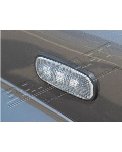 Kierunkowskaz błotnika Defender TD5 clear para - DA8530