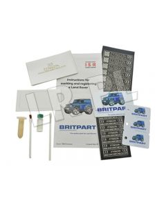 Zestaw do znakowania szyb samochodowych ISR CODECHECK Britpart - DA8533