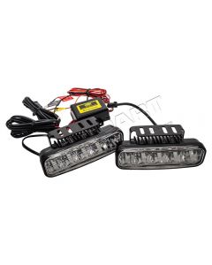 Zestaw lamp do jazdy dziennej zderzaka przedniego DA8600 Defender - DA8600LED