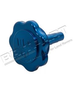Korek zbiornika płynu układu kierowniczego Defender anodowane aluminium - DA8895