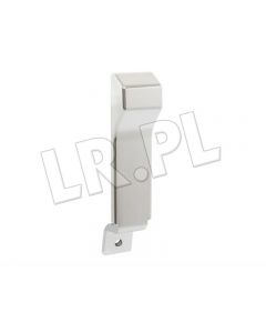 Suwak blokady zamka Defender srebrne anodowane aluminium pojedyńczy - DA8944