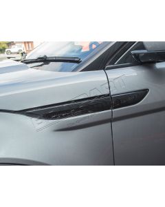 Para bocznych odpowietrzników - czarny połysk RR Evoque od 2012 - DA8991