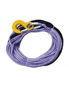 Lina syntetyczna wyciągarki (plazma) 9,5 mm / 30,5 m ( hak + kausza - NLA ) - DB1013