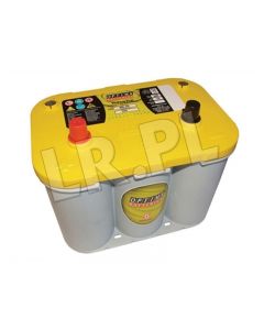 Optima yellow akumulator 55Ah LR Seria 2, 3 / Discovery 1/ RRC / Defender / RR P38 górne zaciski - DB1018
