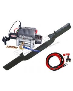 Zderzak skrzynkowy przód standard z wyciągarka DB9500i - Defender bez A/C z liną stalową - DB1310