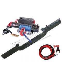 Zderzak skrzynkowy przód standard z wyciągarka DB9500i - Defender bez A/C z liną Dyneema - DB1310R