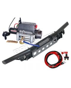 Zderzak rurowy przód z wyciągarka DB12000i - Defender z A/C lina stalowa - DB1321