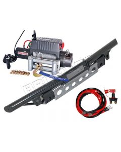 Zderzak rurowy z wyciągarką 9500i Defender bez klimatyzacji z liną stalową - DB1348