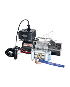 Wyciągarka DB6000 Britpart siła 6000 / 12V z liną stalową - DB6000