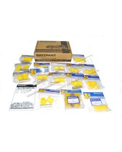 Poliuretanowy zestaw tulei zawieszania żółty Britpart LR Seria I / II / III LWB - DC7004