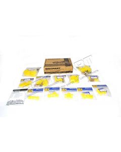 Polybush tuleje zawieszenia komplet żółte - Defender do 93 - DC7009