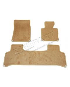 Dywaniki welurowe RR L322 - komplet (piaskowe) - EAH500290SUNG