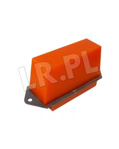 Polybush odbojnik mostu - uniwersalny (nie wymaga blachy) (pomarańcz) Defender / Discovery 1 / RRC - GAL19-P