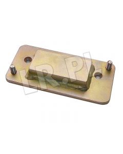 Blacha odbojnika mostu przód lewa - GAT18PL