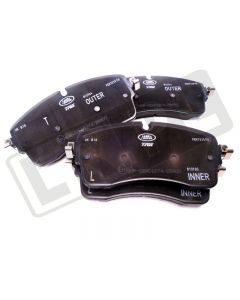 Klocki hamulcowe przód 350mm 18 Jaguar E-Pace