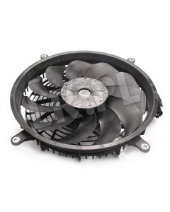 Wentylator elektryczny chłodnicy klimatyzacji kompletny z silnikiem Discovery II - JRP100000GEN