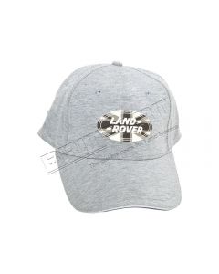 Czapka z daszkiem szara z Logo Land Rover - LACH015GMA