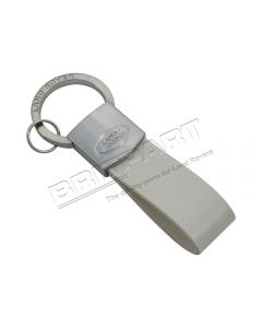 Brelok do kluczy z paskiem skórzanym i logo Land Rover - LDKR925IVA