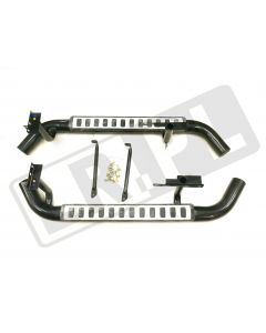 Dodatkowy stopień boczny czarny Defender 90 od 2007 fire & ice - LR008379G