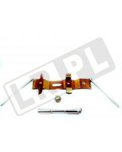 Blaszki mocowania klocków hamulcowych przód 5,0 V8 benzyna / 4,4 V8 diesel / 3,0 V6 diesel RR od 2010 / RR L405 / RR Sport od 2010 / RR Sport od 2014 - LR016683GEN