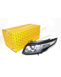 Reflektor przedni RHD lewy RR Evoque od 2012 halogenowy - LR048053HELLA