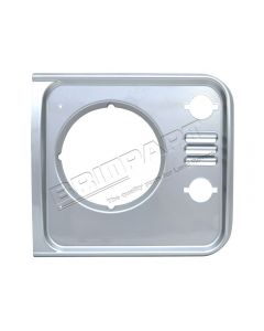 Osłona przedniego reflektora lewy Defender srebrny Indus - LR059127