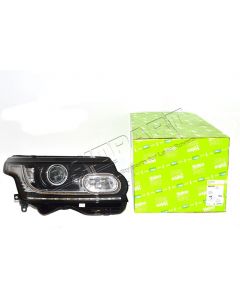 Reflektor przedni RHD prawy RR L405 (asymetryczny bez świateł obrysowych) - LR067207G